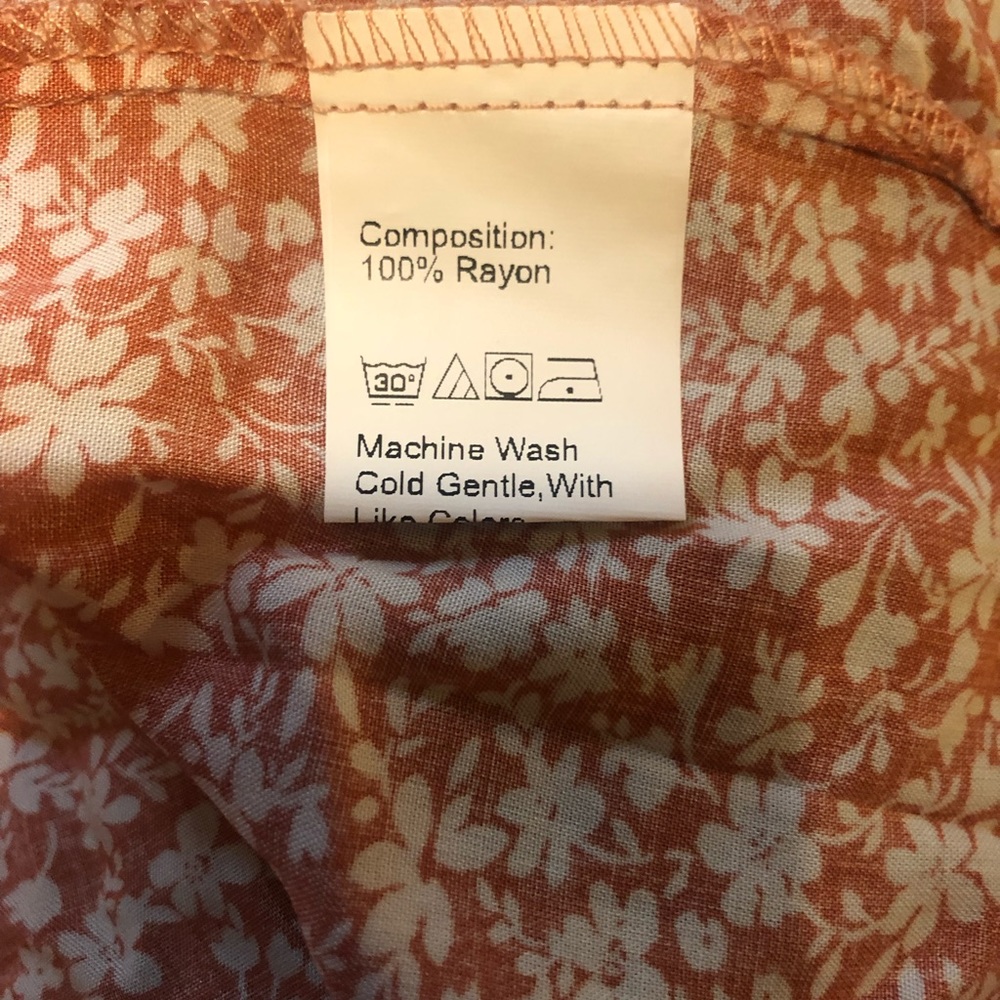 Shein pink floral dress size small NWOT - Picture 10 of 11